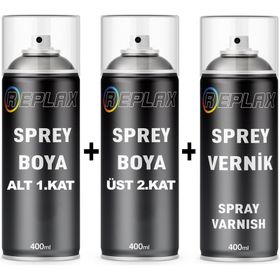 Replax Mercedes E Serisi 144 Sedefli Beyaz Alt Üst 2 Kat Sprey Rötuş Boyası ve Vernik