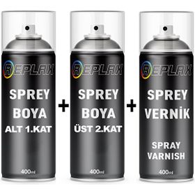 Replax Nissan Pulsar QAB Sedefli Beyaz Alt Üst 2 Kat Sprey Rötuş Boyası ve Vernik