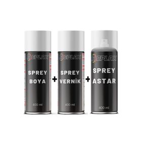 Replax Opel 40R Olimpik Beyaz Vernik Astar ve Sprey Boya