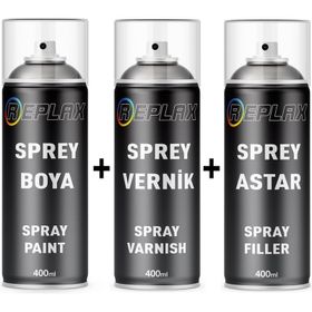 Replax Opel Mokka X Kristal Gri Sprey Rötuş Boyası Astar ve Vernik