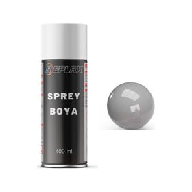 Replax Plastik Boyası 400 ml Metalik Gri Sprey Boya
