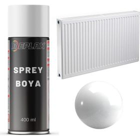 Replax Radyatör Kalorifer Petek 400 ml Beyaz Sprey Boyası