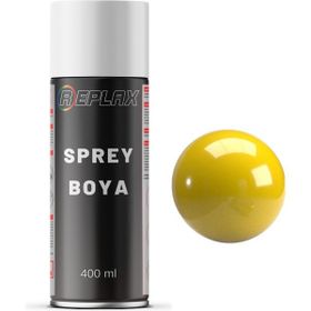 Replax Ral 1003 Sinyal Sarı Taksi Sarısı 400 ml Sprey Boya