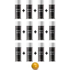 Replax Ral 1007 Koyu Nergiz Sarı 12x400 ml Sprey Boya