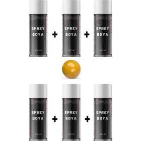 Replax Ral 1007 Koyu Nergiz Sarı 6x400 ml Sprey Boya