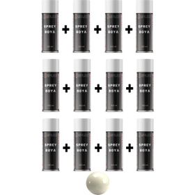 Replax Ral 1013 Kırık Beyaz 12x400 ml Sprey Boya
