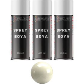 Replax Ral 1013 Kırık Beyaz 3x400 ml Sprey Boya