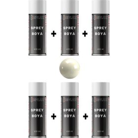 Replax Ral 1013 Kırık Beyaz 6x400 ml Sprey Boya