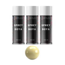 Replax Ral 1015 Fil Dişi Beji 3x400 ml Sprey Boya