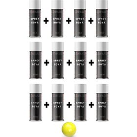 Replax Ral 1018 Çinko Açık Sarı 12x400 ml Sprey Boya