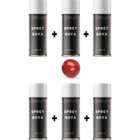 Replax Ral 3000 Ateş Kırmızı 6x400 ml Sprey Boya