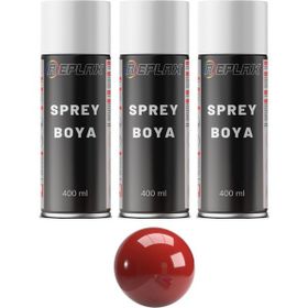 Replax Ral 3002 Karmen Kırmızı 3x400 ml Sprey Boya