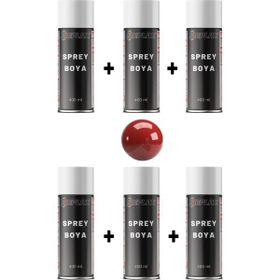 Replax Ral 3002 Karmen Kırmızı 6x400 ml Sprey Boya