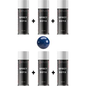 Replax Ral 5017 Trafik Mavi 6x400 ml Sprey Boya