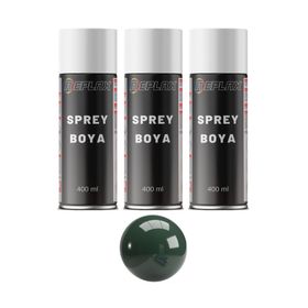 Replax Ral 6005 Koyu Çit Yeşili 3x400 ml Sprey Boya