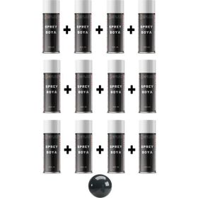 Replax Ral 7016 Mat Antrasit Gri 12x400 ml Sprey Boya