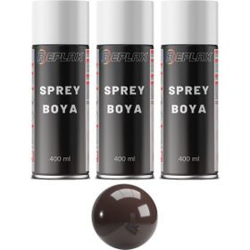 Replax Ral 8017 Çikolata Kahverengi 3x400 ml Sprey Boya