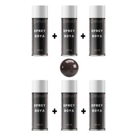 Replax Ral 8017 Çikolata Kahverengi 6x400 ml Sprey Boya