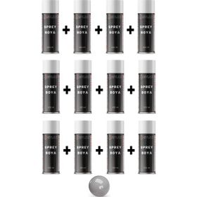 Replax Ral 8802 Gümüş 12x400 ml Sprey Boya