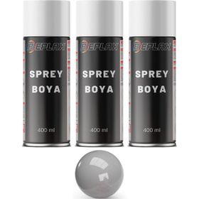 Replax Ral 8802 Gümüş 3x400 ml Sprey Boya