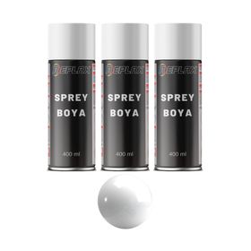 Replax Ral 9003 Parlak Beyaz 3x400 ml Sprey Boya