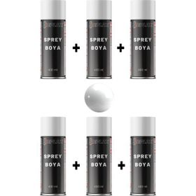 Replax Ral 9003 Parlak Beyaz 6x400 ml Sprey Boya