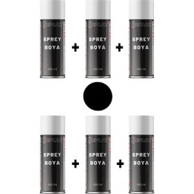 Replax Ral 9005 Mat Siyah 6x400 ml Sprey Boya