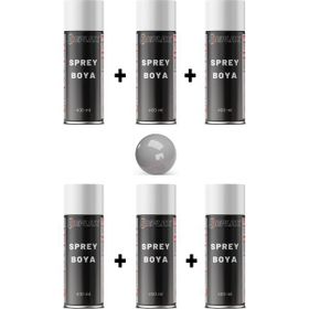 Replax Ral 9006 Metalik Gri 6x400 ml Sprey Boya