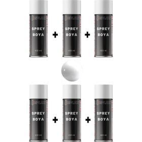 Replax Ral 9010 Parlak Beyaz 6x400 ml Sprey Boya