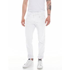Replay 001 Anbass Beyaz Erkek Jeans Pantolon