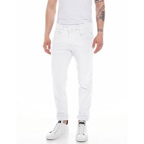Replay 001 Anbass Beyaz Erkek Jeans Pantolon