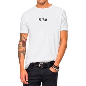 Replay 001 Beyaz Erkek T-Shirt