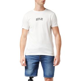 Replay 001 Beyaz Erkek T-Shirt