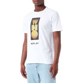 Replay 001 Optik Beyaz Erkek T-shirt