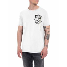 Replay 001 Optik Beyaz Erkek T-shirt