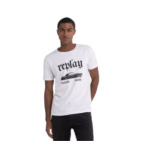 Replay 001 Optik Beyaz Erkek T-shirt