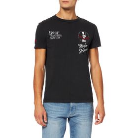 Replay 098 Black Erkek T-Shirt