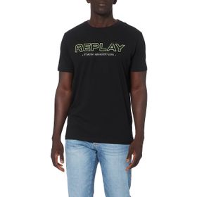 Replay 098 Black Erkek T-Shirt