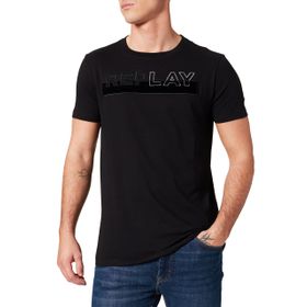 Replay 098 Black Erkek T-Shirt