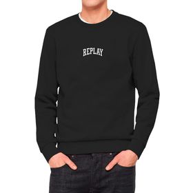 Replay 098 Siyah Erkek Sweatshirt