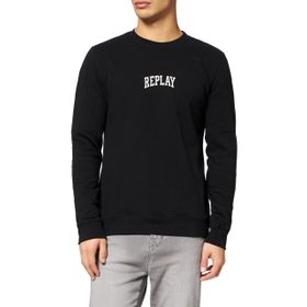 Replay 098 Siyah Erkek Sweatshirt