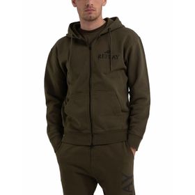 Replay 238 Kapüşonlu Haki Erkek Sweatshirt