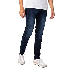 Replay Anbass Slim-Fit Power Stretch ile 007 Koyu Mavi Erkek Kot Pantolon