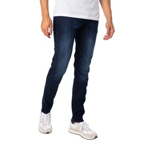 Replay Anbass Slim-Fit Power Stretch ile 007 Koyu Mavi Erkek Kot Pantolon