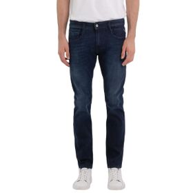 Replay Anbass Slim-Fit Power Stretch ile 007 Koyu Mavi Erkek Kot Pantolon