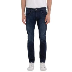 Replay Anbass Slim-Fit Power Stretch ile 007 Koyu Mavi Erkek Kot Pantolon