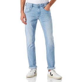 Replay Erkek Anbass kot pantolon 9 Medium Blue 34W / 34L