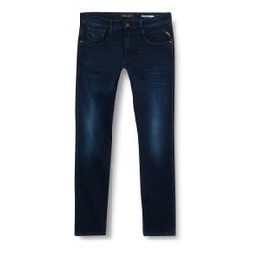 Replay Erkek Anbass kot pantolon 9 Medium Blue 34W / 34L
