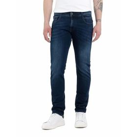 Replay Erkek Anbass kot pantolon 9 Medium Blue 34W / 34L