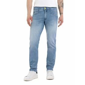 Replay Erkek Anbass kot pantolon 9 Medium Blue 34W / 34L